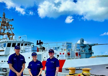 U.S. Coast Guard's Family Assessment Support Tool (FAST) team benefits Guam-based members following Typhoon Mawar