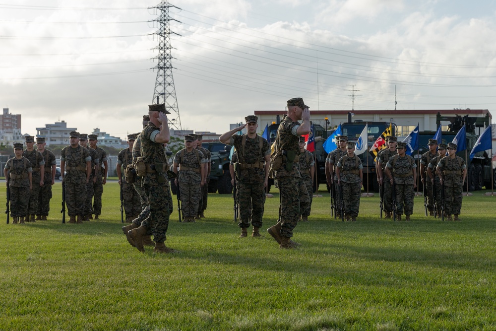 Till we meet again| Combat Logistics Regiment 3 Change of Command Ceremony