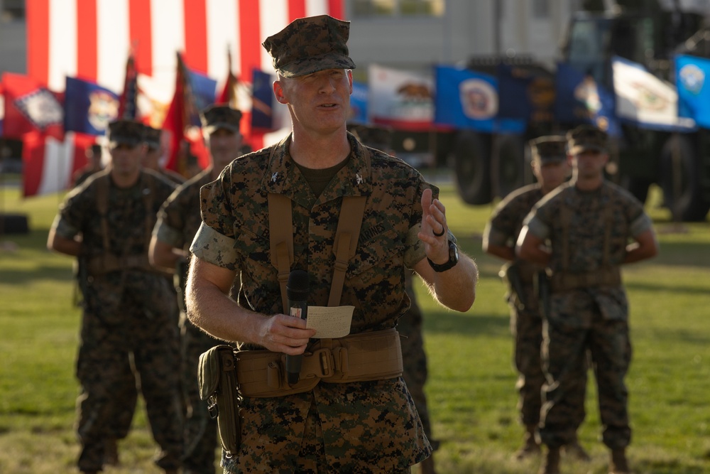 Till we meet again| Combat Logistics Regiment 3 Change of Command Ceremony