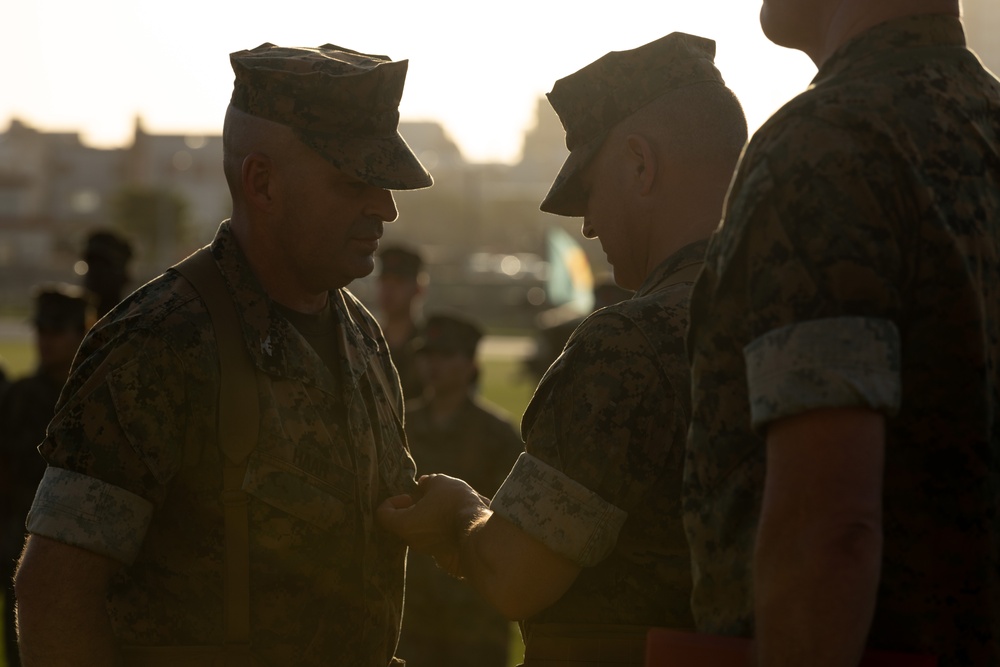 Till we meet again| Combat Logistics Regiment 3 Change of Command Ceremony