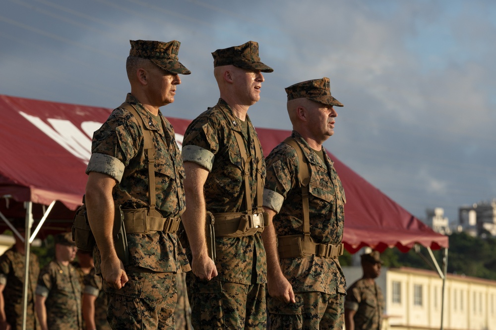 Till we meet again| Combat Logistics Regiment 3 Change of Command Ceremony