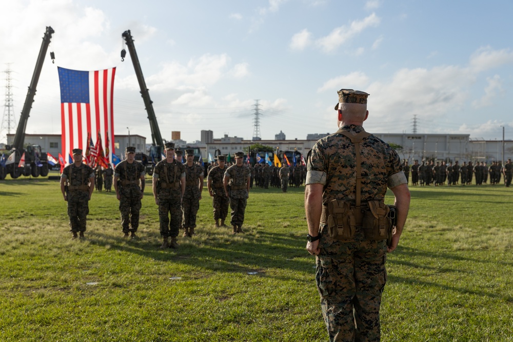 Till we meet again| Combat Logistics Regiment 3 Change of Command Ceremony