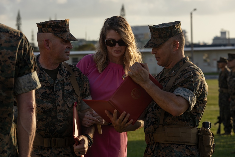 Till we meet again| Combat Logistics Regiment 3 Change of Command Ceremony