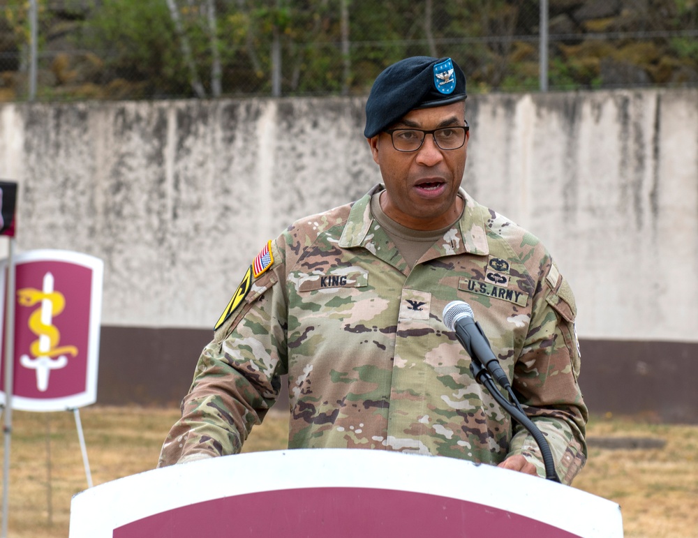 30th Medical Brigade Change of Command Ceremony