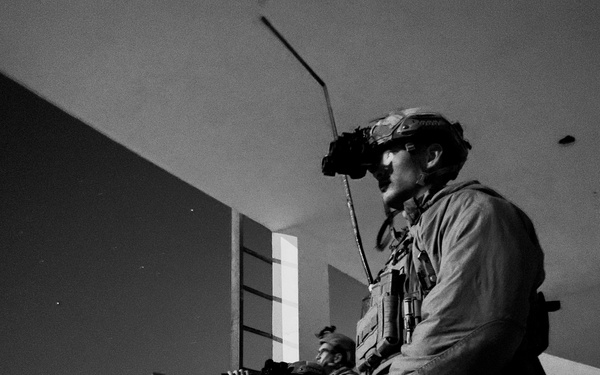 IM 23.4: Night view from the Scout Snipers observation point