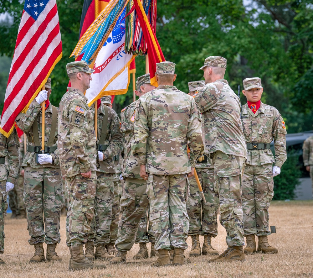 10th AAMDC welcomes Command Sgt. Maj. Kellen Rowley as the new Command Sergeant Major