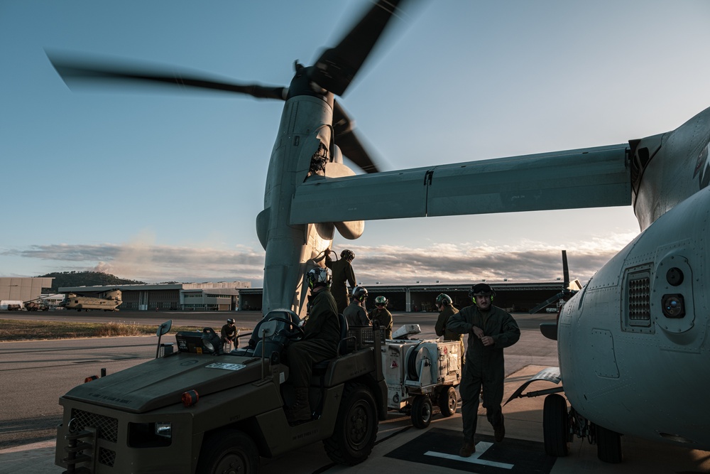 Exercise Southern Jackaroo 23: MRF-D inserts Australian Army Soldiers into the field