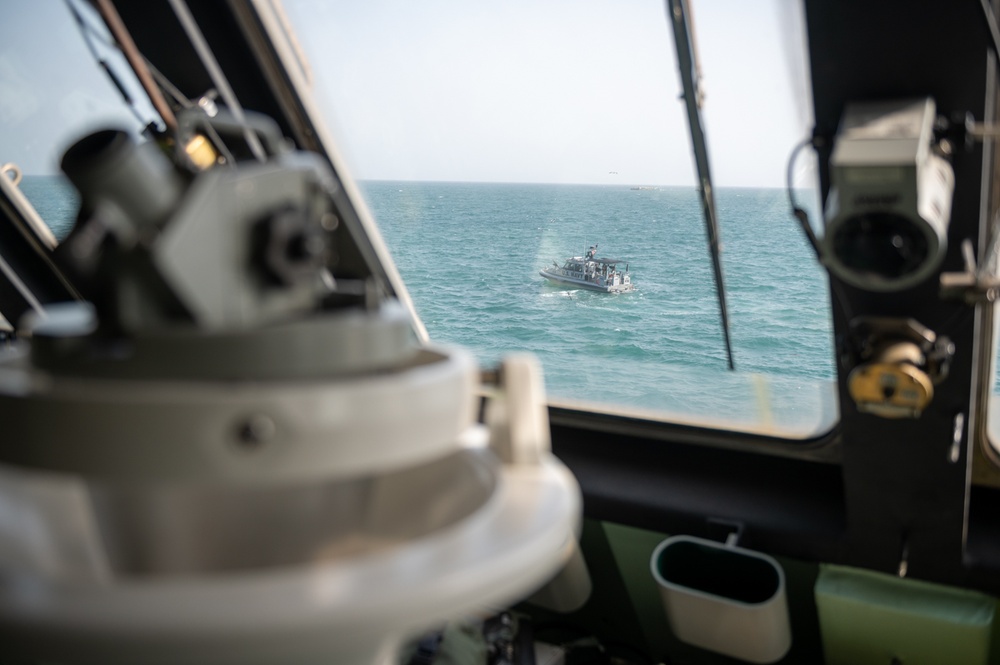 MSRON 11 Protects USS Indianapolis