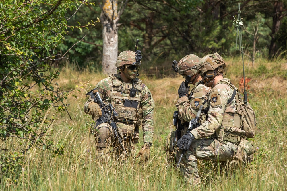 1st Cavalry Division Soldiers Conduct Live-Fire Event at Bemowo Piskie Training Area