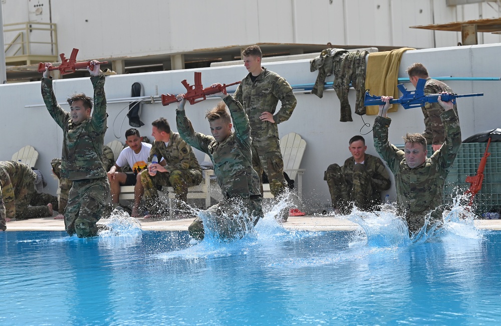 1-134th CAV conducts Army Water Survival Training