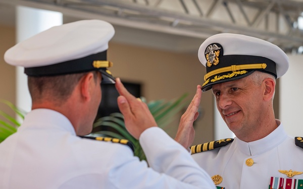 NSA Naples Holds Change of Command