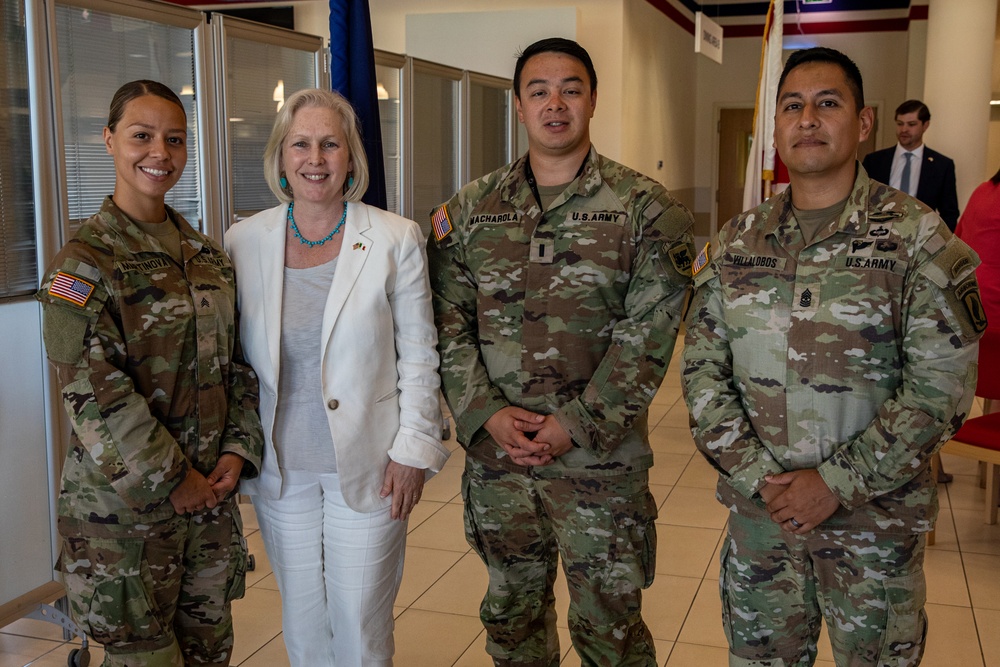 U.S. Senators visit SETAF