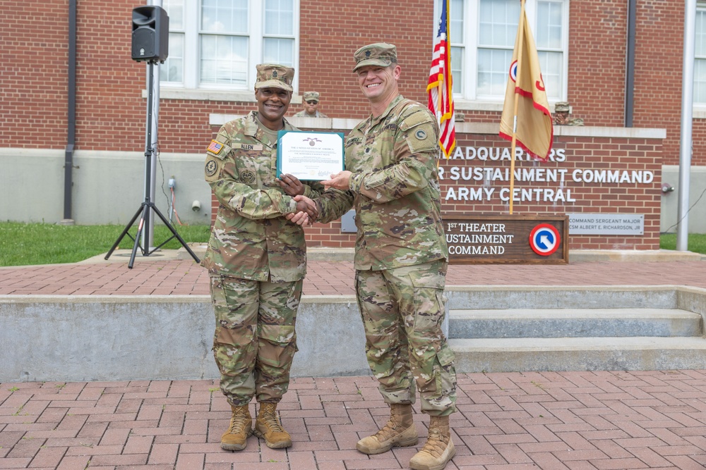 SGM Taniquewa Allen receives MSM