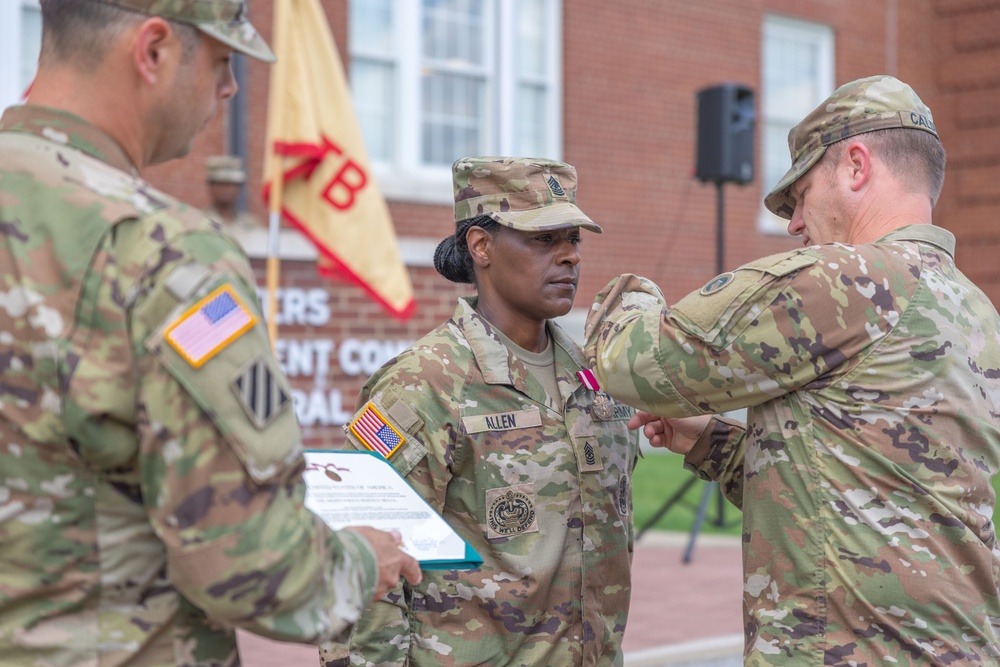 SGM Taniquewa Allen receives MSM