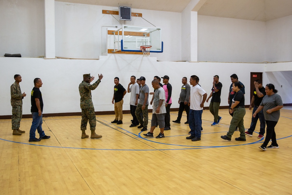 KM23: Chuuk State Police Academy Introduction To Drill