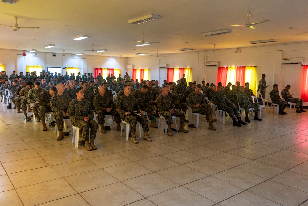 MASA 23 Participants in Palawan take part in opening ceremony