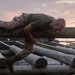 Officer Candidates compete in a timed obstacle course at the Officer Candidate School