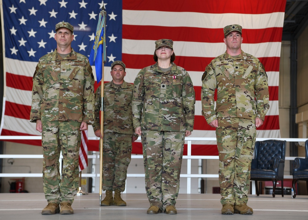 348th Reconnaissance Squadron change of command ceremony