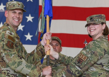 348th Reconnaissance Squadron change of command ceremony