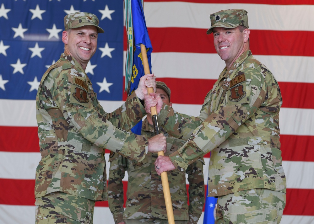 348th Reconnaissance Squadron change of command ceremony