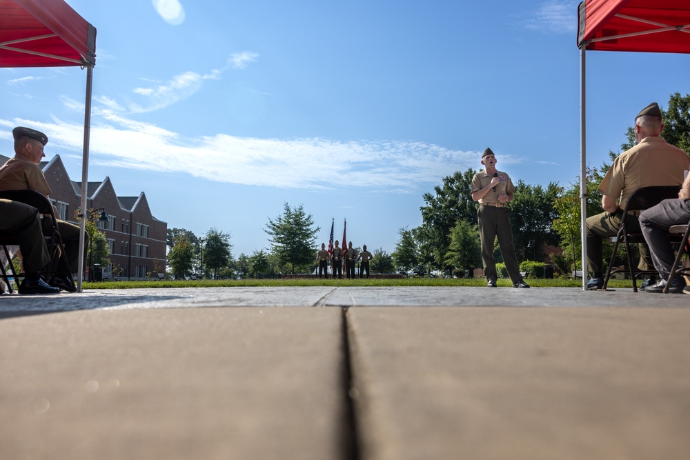 Headquarters Battalion Training and Education Command receives a new battalion commander