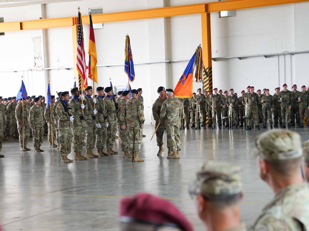 12th Combat Aviation Brigade holds Change of Command Ceremony and Change of Responsibility on Katterbach Kaserne