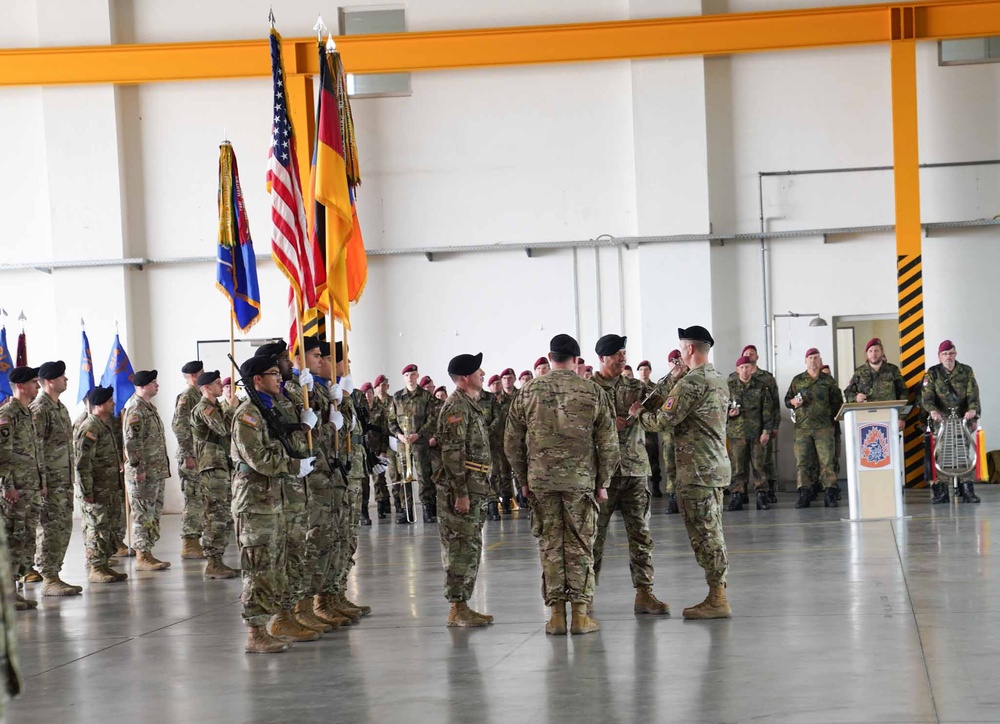 12th Combat Aviation Brigade holds Change of Command Ceremony and Change of Responsibility on Katterbach Kaserne