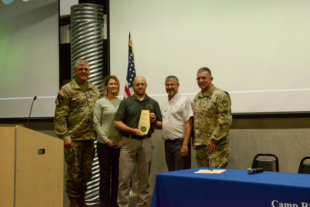 Camp Ripley Environmental Team Awarded at Camp Ripley Sentinel Landscaping Conference