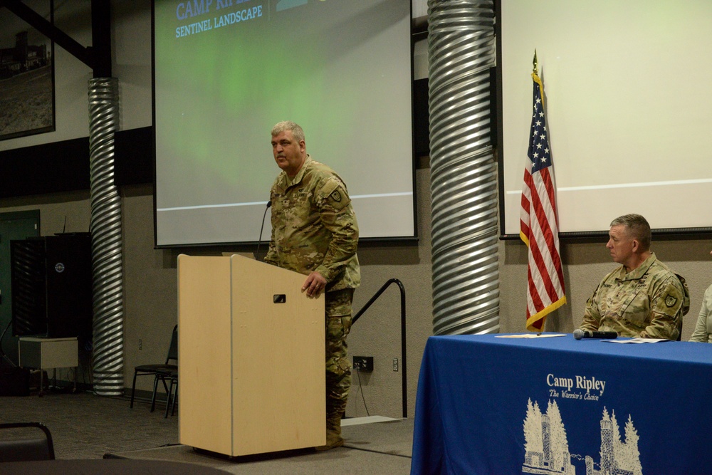 Camp Ripley Environmental Team Awarded at Camp Ripley Sentinel Landscaping Conference