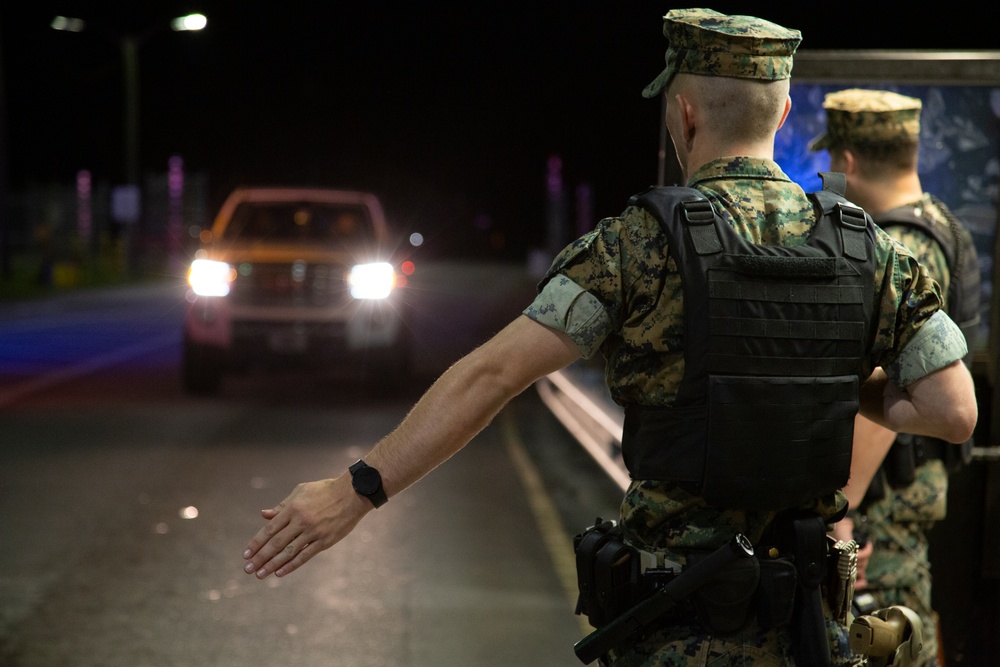 PMO conducts roadside safety checks at Camp Lejeune