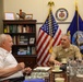 U.S. Navy Chief of Chaplains, RADM Gregory N. Todd Meets with The Venerable Andrew Hillier, Royal Navy, Chaplain of the Fleet and Honorary Chaplain to His Majesty King Charles III