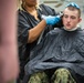 Recruits Receive Haircuts