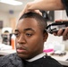 Recruits Receive Haircuts