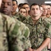 Recruits Receive Haircuts