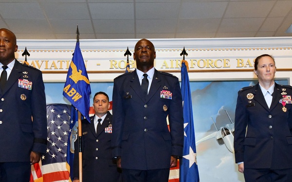 78th Air Base Wing conducts change of command ceremony