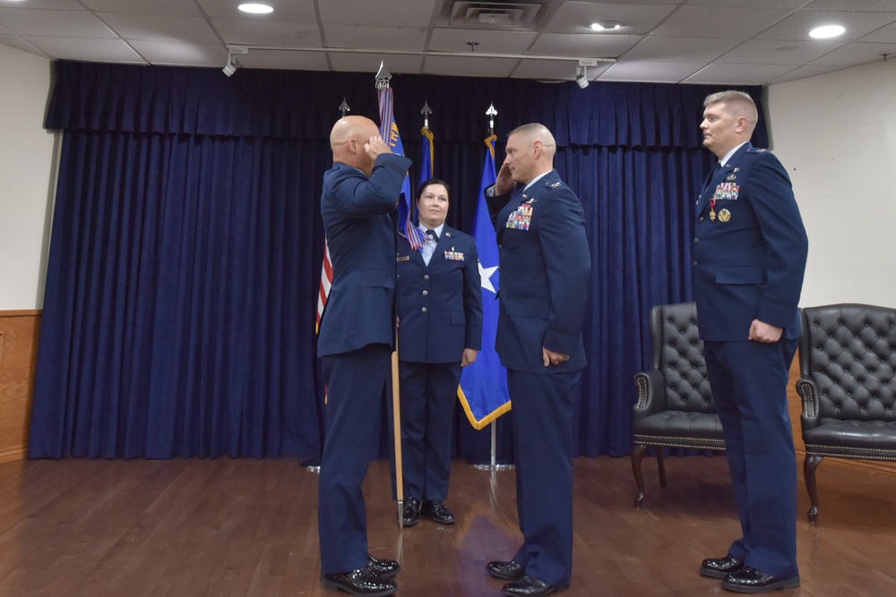 Hollister takes command of 82nd Mission Support Group
