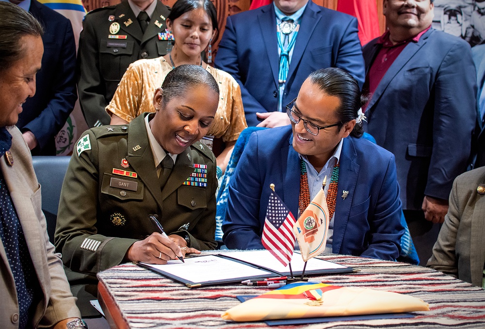 U.S. Army Corps of Engineers signs agreement with Navajo Nation to improve speed, cost of future projects