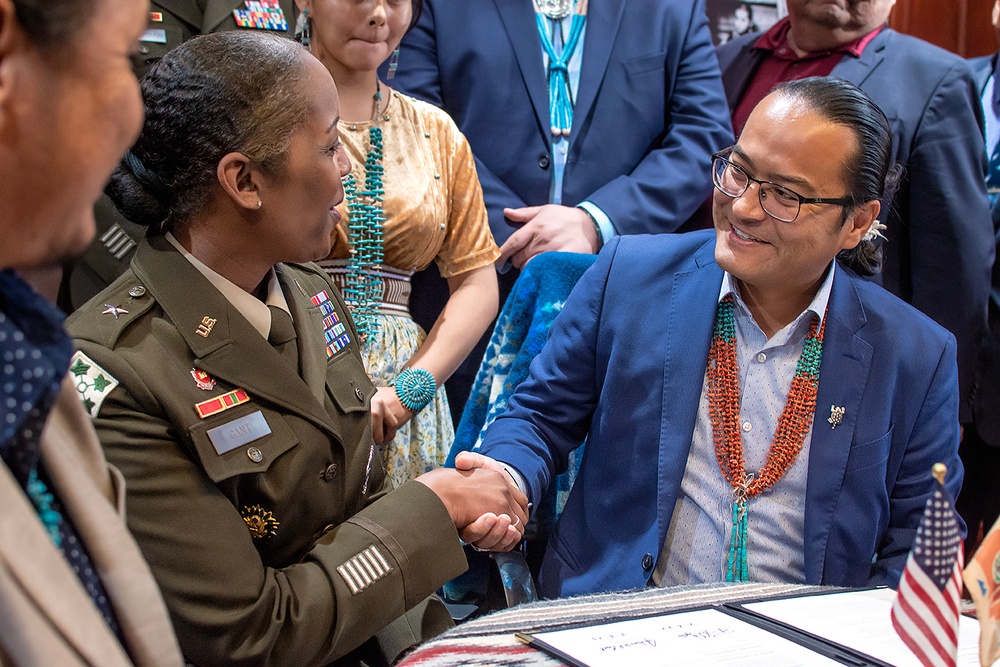 U.S. Army Corps of Engineers signs agreement with Navajo Nation to improve speed, cost of future projects