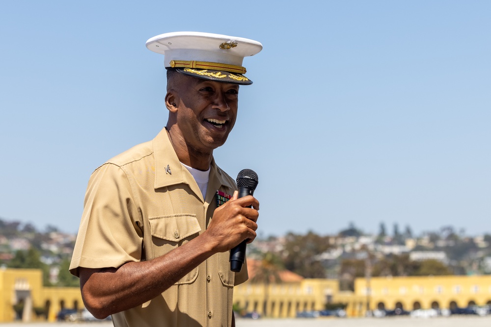 Recruit Training Regiment Change of Command