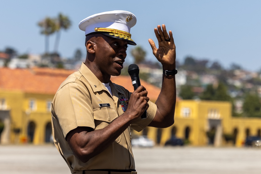 Recruit Training Regiment Change of Command