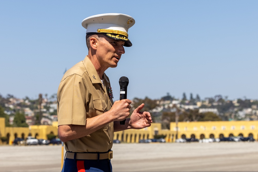 Recruit Training Regiment Change of Command