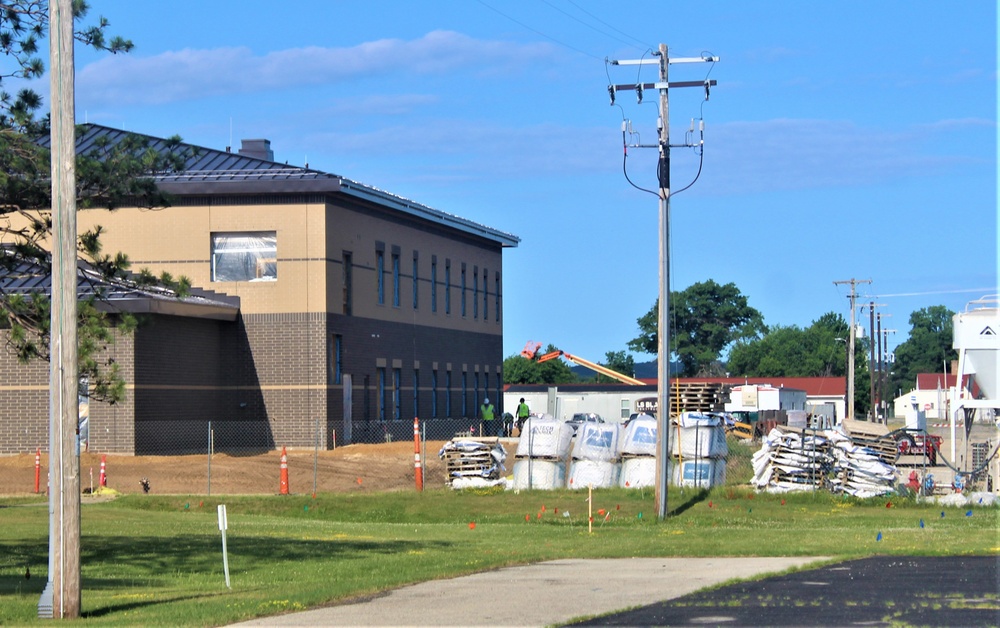 July 2023 construction operations of $11.96 million transient training brigade headquarters at Fort McCoy