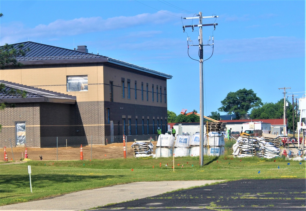 July 2023 construction operations of $11.96 million transient training brigade headquarters at Fort McCoy