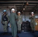 Vice Admiral Whitesell observes MRTS aboard USS Abraham Lincoln