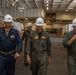 Vice Admiral Whitesell observes MRTS aboard USS Abraham Lincoln