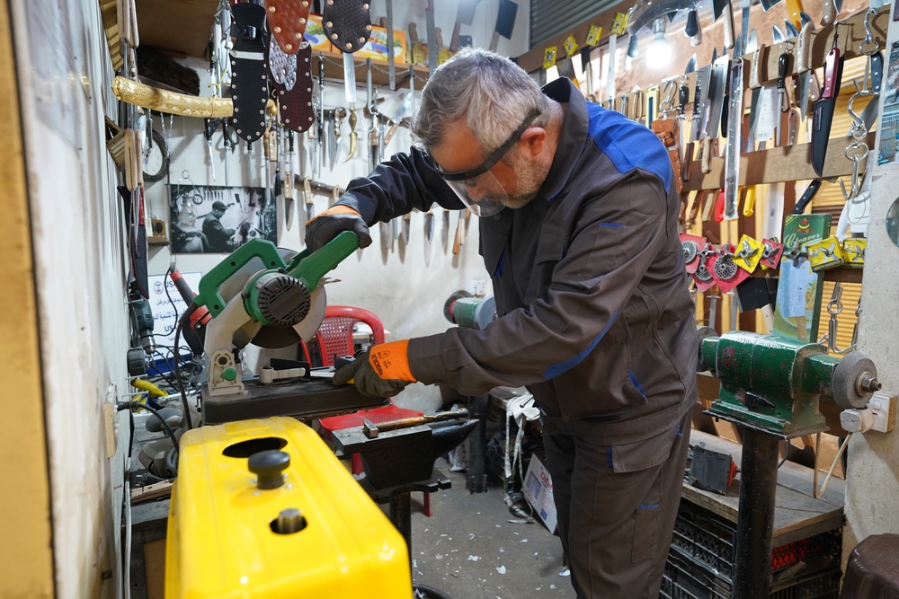 After years of conflict, the Old City markets in Mosul were left in ruins, including the symbolic professions of woodworking and blacksmithing.
