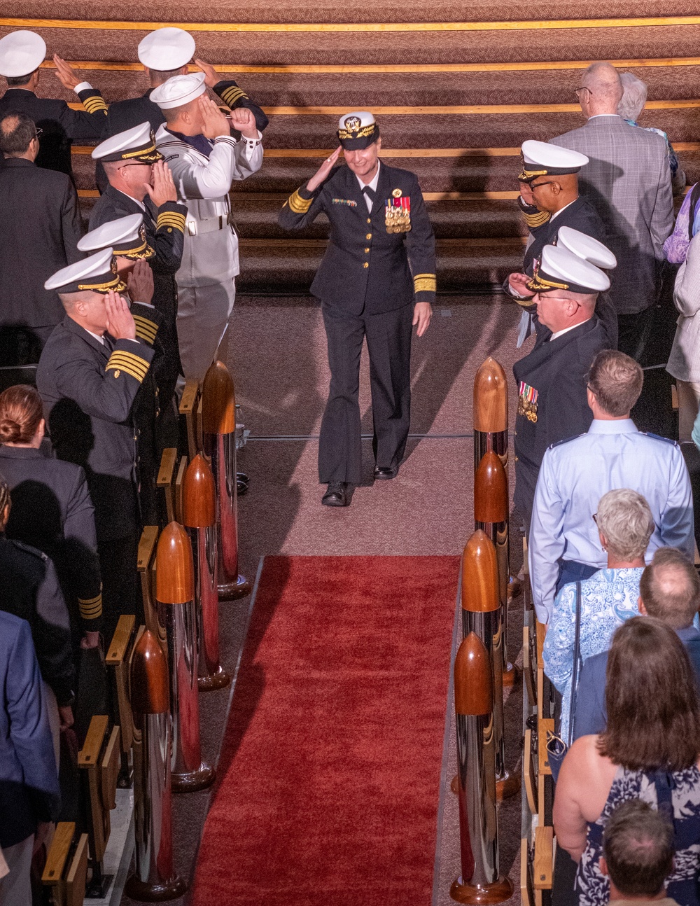 Navy Rear Adm. Anne M. Swap Retires after 32 Years of Service