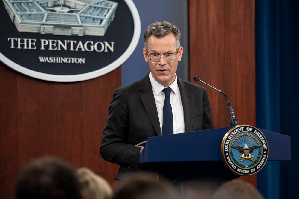 USD(P) Kahl Conducts Press Briefing