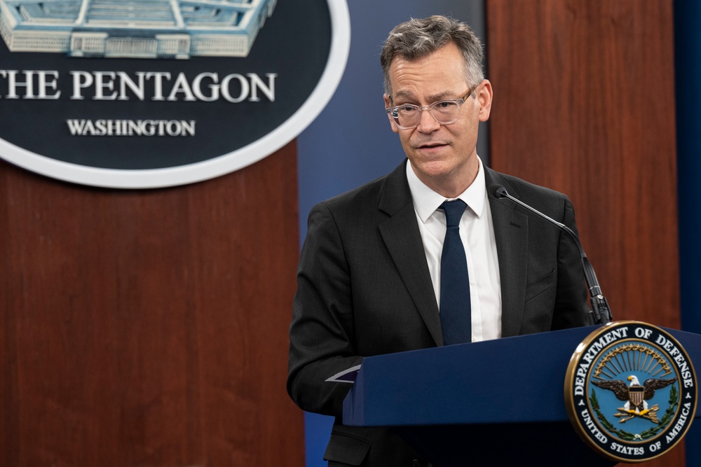USD(P) Kahl Conducts Press Briefing