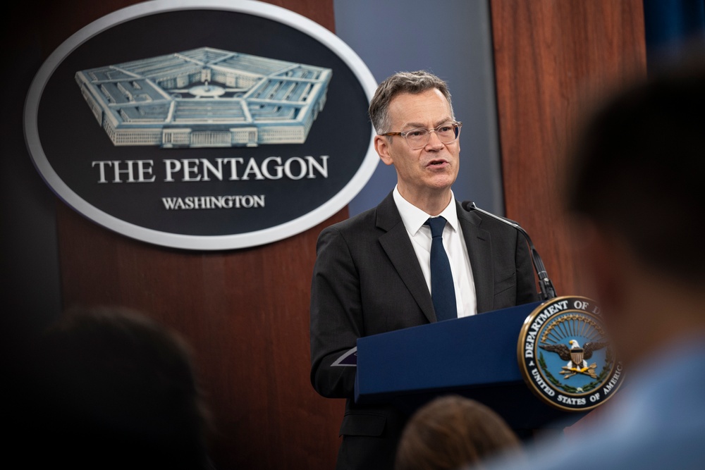 USD(P) Kahl Conducts Press Briefing